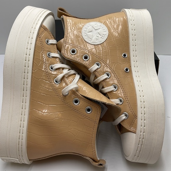 Converse WMNS CTAS MODERN LIFT HI EPIC DUNE/EPIC DUNE/EGRET A07658C Platforms - Picture 12 of 16